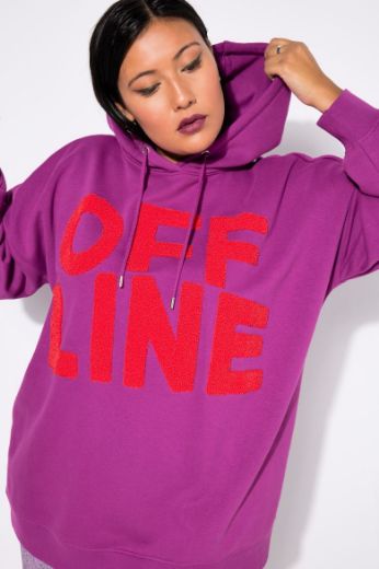 Moda za polnejše Majica dugih rukava s natpisom plus velikost, xxl, Ulla Popken in Johann Popken (JP1880)