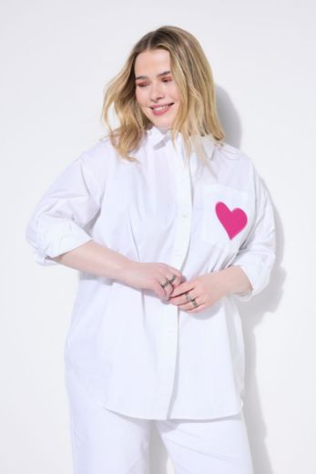 Moda za polnejše Košulja dugih rukava šireg kroja plus velikost, xxl, Ulla Popken in Johann Popken (JP1880)