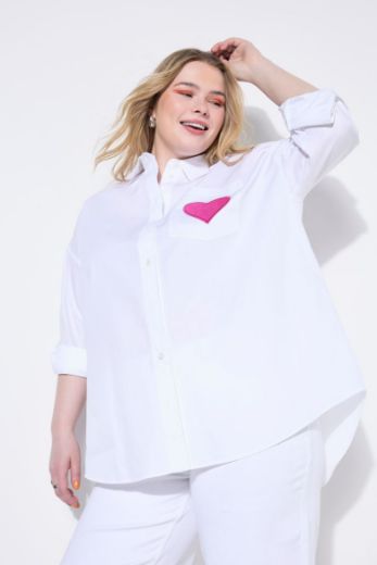 Moda za polnejše Košulja dugih rukava šireg kroja plus velikost, xxl, Ulla Popken in Johann Popken (JP1880)