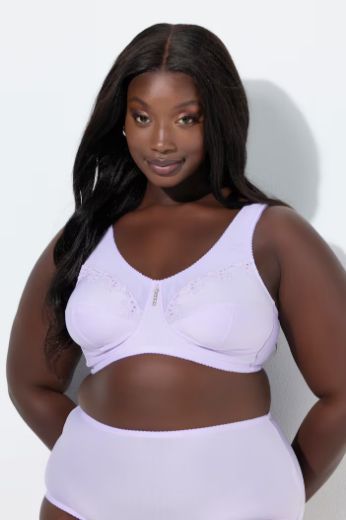 Moda za polnejše Grudnjak s kristalnim privjeskom plus velikost, xxl, Ulla Popken in Johann Popken (JP1880)