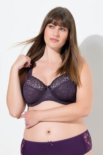 Moda za polnejše Grudnjak Stella plus velikost, xxl, Ulla Popken in Johann Popken (JP1880)