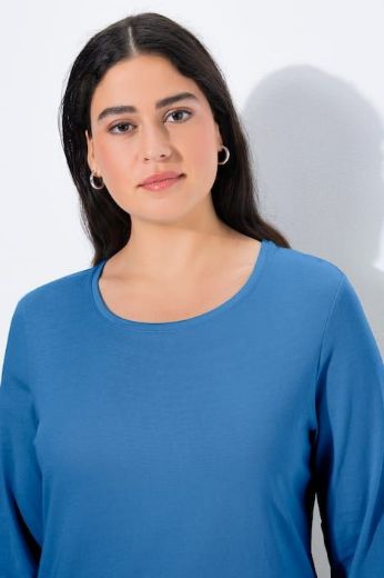 Moda za polnejše Majica dugi rukavi okrugli izrez plus velikost, xxl, Ulla Popken in Johann Popken (JP1880)