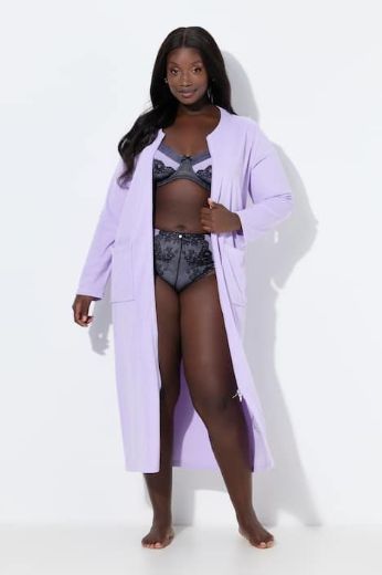 Moda za polnejše Bademantil s džepovima plus velikost, xxl, Ulla Popken in Johann Popken (JP1880)