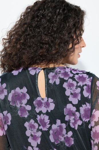 Moda za polnejše Haljina cvjetni motiv plus velikost, xxl, Ulla Popken in Johann Popken (JP1880)