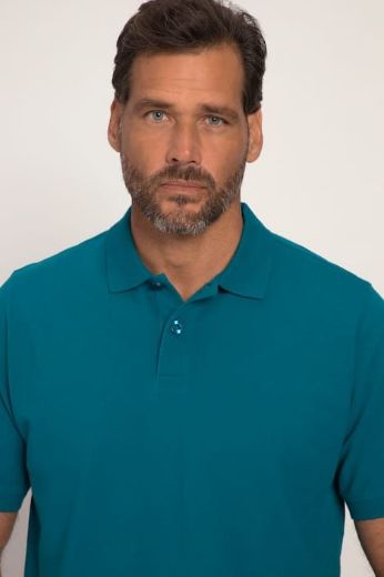 Moda za polnejše Majica Polo kratki rukavi plus velikost, xxl, Ulla Popken in Johann Popken (JP1880)