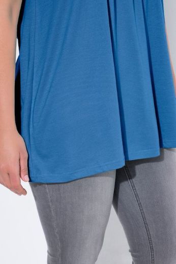 Moda za polnejše Majica s naborima duži model plus velikost, xxl, Ulla Popken in Johann Popken (JP1880)