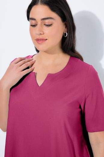 Moda za polnejše Majica A kroj V ovratnik plus velikost, xxl, Ulla Popken in Johann Popken (JP1880)