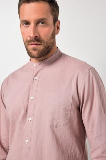 Moda za polnejše Košulja lanena plus velikost, xxl, Ulla Popken in Johann Popken (JP1880)