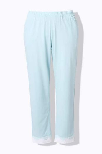 Moda za polnejše Pidžama s dodatkom ukrasne čipke plus velikost, xxl, Ulla Popken in Johann Popken (JP1880)