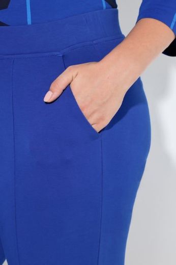 Moda za polnejše Hlače s blago suženim nogavicama plus velikost, xxl, Ulla Popken in Johann Popken (JP1880)