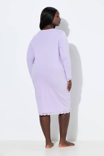 Moda za polnejše Spavaćica s dodatkom ukrasne čipke na oobrubima plus velikost, xxl, Ulla Popken in Johann Popken (JP1880)