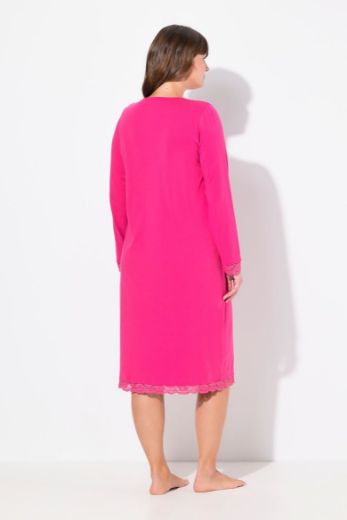 Moda za polnejše Spavaćica s dodatkom ukrasne čipke na oobrubima plus velikost, xxl, Ulla Popken in Johann Popken (JP1880)