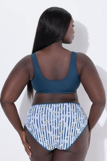 Moda za polnejše Grudnjak 3 komada na prednje kopčanje plus velikost, xxl, Ulla Popken in Johann Popken (JP1880)