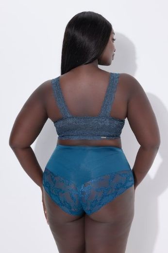 Moda za polnejše Grudnjak na prednje kopčanje s patentnim zatvaračem plus velikost, xxl, Ulla Popken in Johann Popken (JP1880)