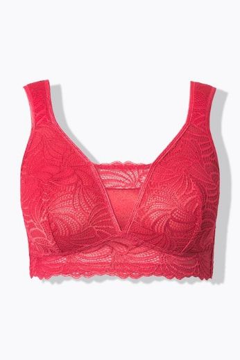 Moda za polnejše Grudnjak sa širim naremenicama s dodatkom čipke plus velikost, xxl, Ulla Popken in Johann Popken (JP1880)