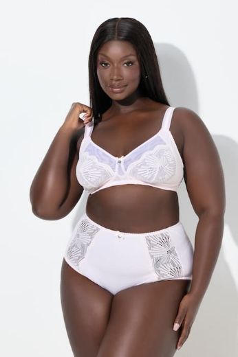 Moda za polnejše Grudnjak bez žice s dekorativnom čipkom plus velikost, xxl, Ulla Popken in Johann Popken (JP1880)