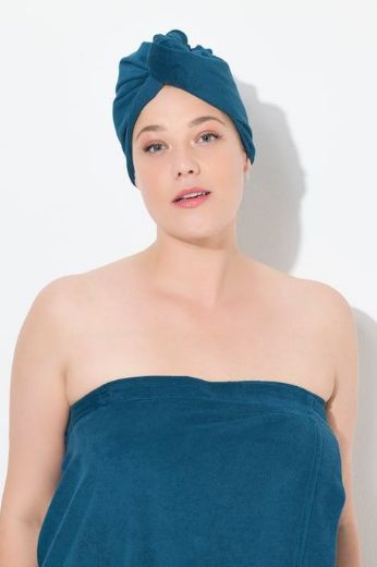 Moda za polnejše Turban ručnik plus velikost, xxl, Ulla Popken in Johann Popken (JP1880)
