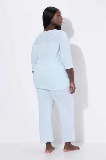 Moda za polnejše Pidžama dugih rukava i dugih nogavica plus velikost, xxl, Ulla Popken in Johann Popken (JP1880)