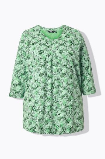Moda za polnejše Majica 3/4 rukava okruglog ovratnika plus velikost, xxl, Ulla Popken in Johann Popken (JP1880)