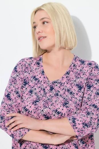 Moda za polnejše Majica 3/4 rukava okruglog ovratnika plus velikost, xxl, Ulla Popken in Johann Popken (JP1880)