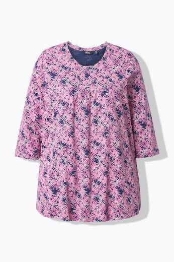 Moda za polnejše Majica 3/4 rukava okruglog ovratnika plus velikost, xxl, Ulla Popken in Johann Popken (JP1880)