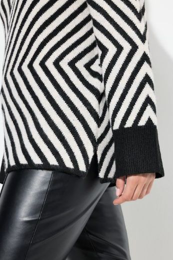 Moda za polnejše Pulover povišenog ovratnika plus velikost, xxl, Ulla Popken in Johann Popken (JP1880)