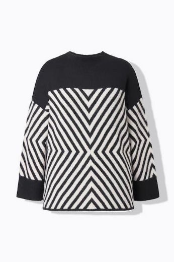 Moda za polnejše Pulover povišenog ovratnika plus velikost, xxl, Ulla Popken in Johann Popken (JP1880)