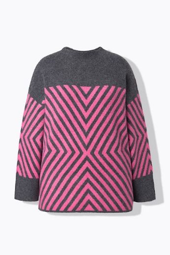 Moda za polnejše Pulover povišenog ovratnika plus velikost, xxl, Ulla Popken in Johann Popken (JP1880)