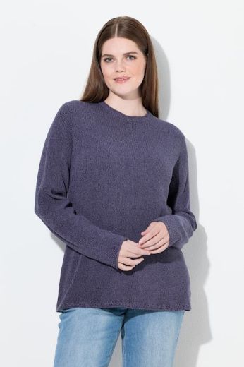 Moda za polnejše Pulover pamučni plus velikost, xxl, Ulla Popken in Johann Popken (JP1880)