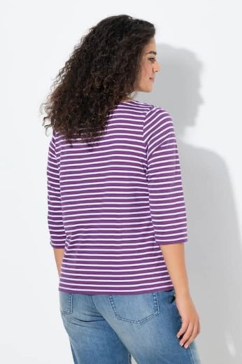 Moda za polnejše Majica 3/4 rukava okruglog ovratnika plus velikost, xxl, Ulla Popken in Johann Popken (JP1880)