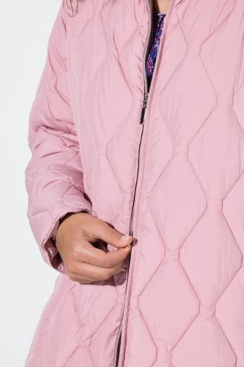 Moda za polnejše Jakna s kapuljačom vodoodbojna plus velikost, xxl, Ulla Popken in Johann Popken (JP1880)