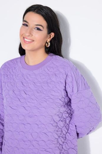 Moda za polnejše Haljina mini s printom srca plus velikost, xxl, Ulla Popken in Johann Popken (JP1880)