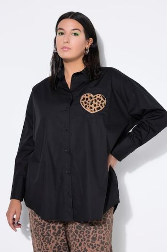 Moda za polnejše Košulja dugih rukava šireg kroja plus velikost, xxl, Ulla Popken in Johann Popken (JP1880)