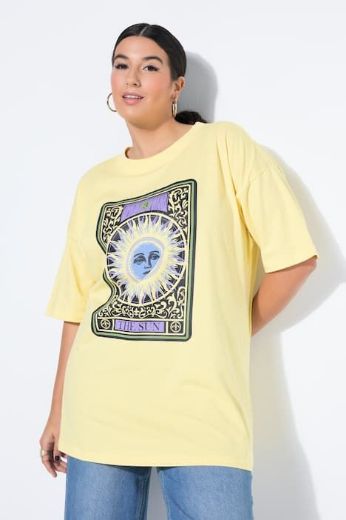 Moda za polnejše Majica kratkih rukava šireg kroja plus velikost, xxl, Ulla Popken in Johann Popken (JP1880)