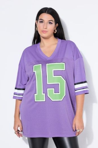 Moda za polnejše Majica kratkih rukava šireg kroja plus velikost, xxl, Ulla Popken in Johann Popken (JP1880)