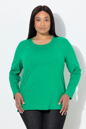 Moda za polnejše Majica dugih rukava plus velikost, xxl, Ulla Popken in Johann Popken (JP1880)