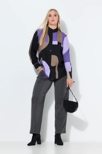 Moda za polnejše Hlače ravnih nogavica elastičnog struka plus velikost, xxl, Ulla Popken in Johann Popken (JP1880)