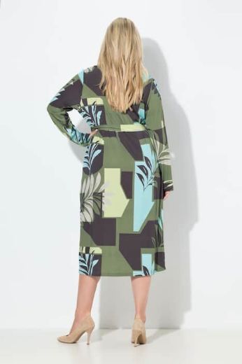 Moda za polnejše Haljina midi dugih rukava plus velikost, xxl, Ulla Popken in Johann Popken (JP1880)