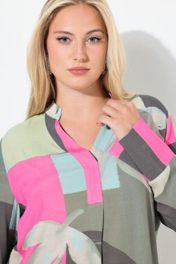 Moda za polnejše Bluza dugih rukava A kroja plus velikost, xxl, Ulla Popken in Johann Popken (JP1880)