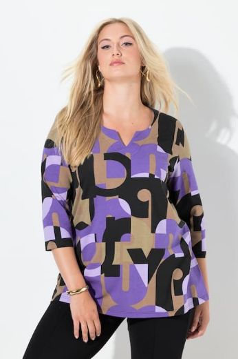 Moda za polnejše Majica 3/4 rukava plus velikost, xxl, Ulla Popken in Johann Popken (JP1880)