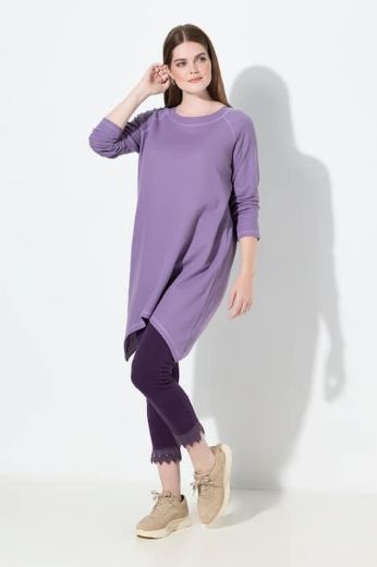 Moda za polnejše Majica dugih rukava dužeg kroja plus velikost, xxl, Ulla Popken in Johann Popken (JP1880)