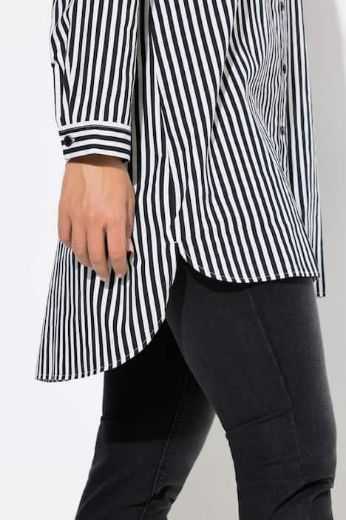 Moda za polnejše Košulja dugih rukava dužeg kroja plus velikost, xxl, Ulla Popken in Johann Popken (JP1880)