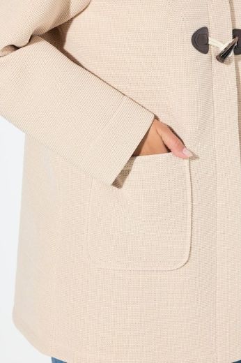 Moda za polnejše Kaput na kopčanje s kapuljačom plus velikost, xxl, Ulla Popken in Johann Popken (JP1880)