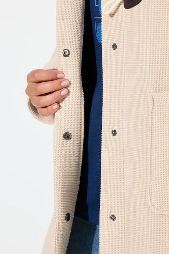 Moda za polnejše Kaput na kopčanje s kapuljačom plus velikost, xxl, Ulla Popken in Johann Popken (JP1880)