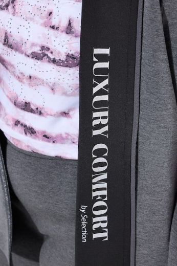 Moda za polnejše Majica dugih rukava s patentnim zatvaračem plus velikost, xxl, Ulla Popken in Johann Popken (JP1880)