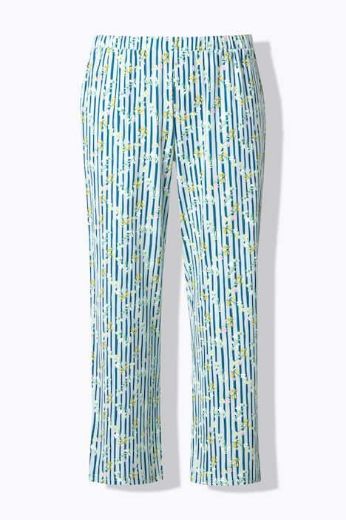 Moda za polnejše Pidžama dugih rukava i dugih nogavica plus velikost, xxl, Ulla Popken in Johann Popken (JP1880)