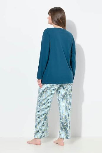 Moda za polnejše Pidžama dugih rukava i dugih nogavica plus velikost, xxl, Ulla Popken in Johann Popken (JP1880)