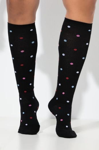 Moda za polnejše Čarape kompresijske plus velikost, xxl, Ulla Popken in Johann Popken (JP1880)