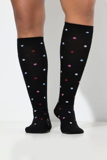 Moda za polnejše Čarape kompresijske plus velikost, xxl, Ulla Popken in Johann Popken (JP1880)