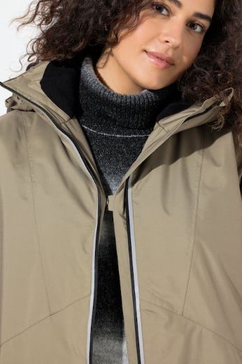 Moda za polnejše Jakna vodootporna s kapuljačom plus velikost, xxl, Ulla Popken in Johann Popken (JP1880)